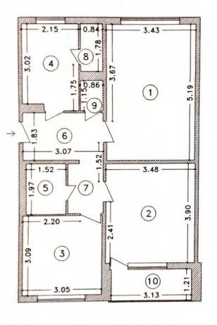 apartament-3-camere-militari