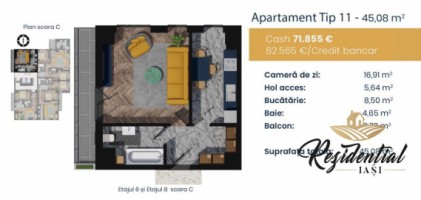 apartament-1-camera-pacurari-bloc-nou-200-m-in-spate-la-alpha-bank-45-mp-2